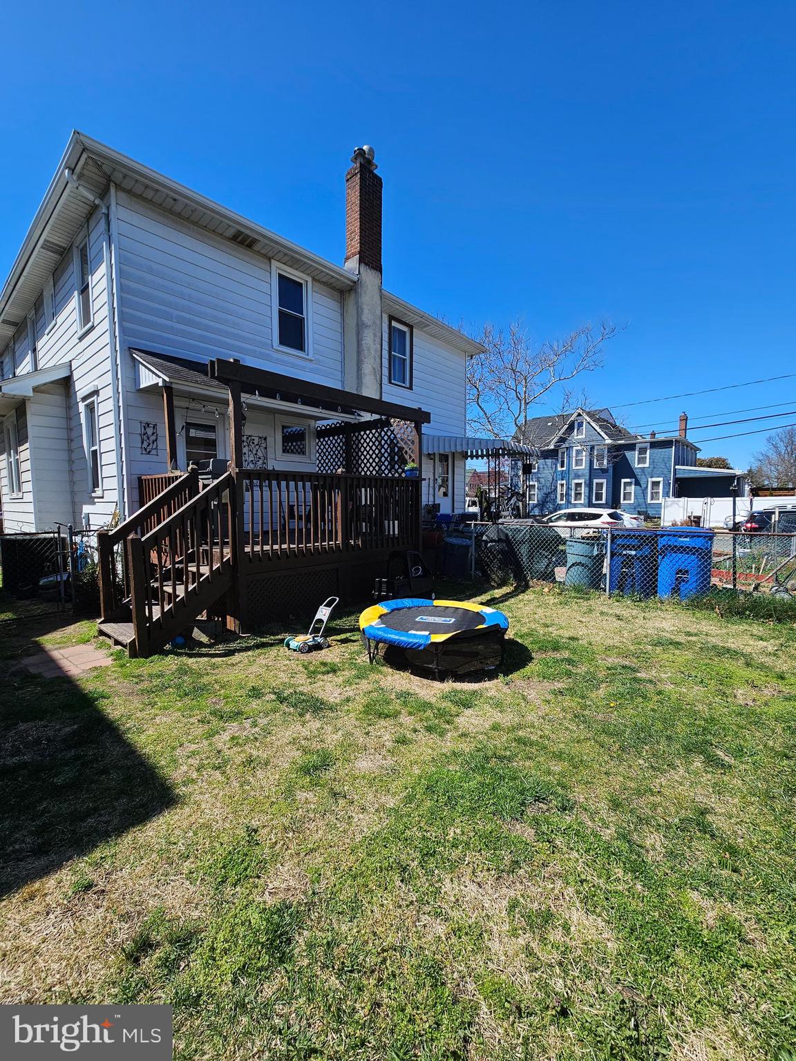 303 Delaware Avenue Riverside, NJ 08075 - Photo 29 of 30 a view of a house with a yard patio and fire pit