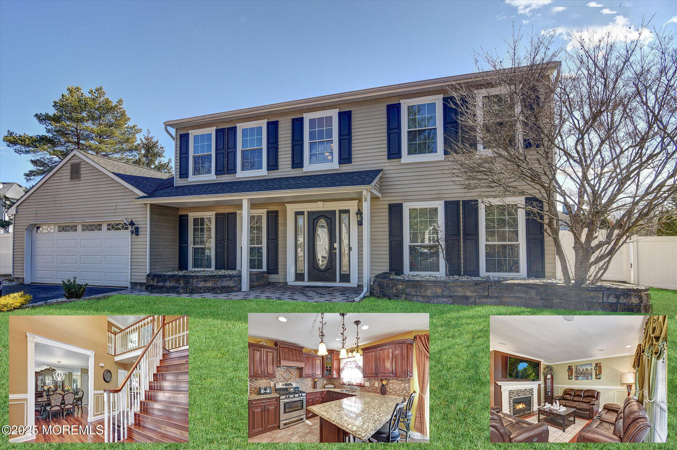 5 Lindner Lane Howell, NJ 07731 - Photo 1 of 39 a front view of a house with garden
