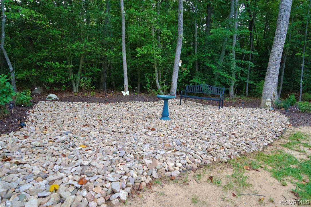 2829 Preston Park Way Sandy Hook, VA 23153 - Photo 36 of 36 a view of a backyard with trees
