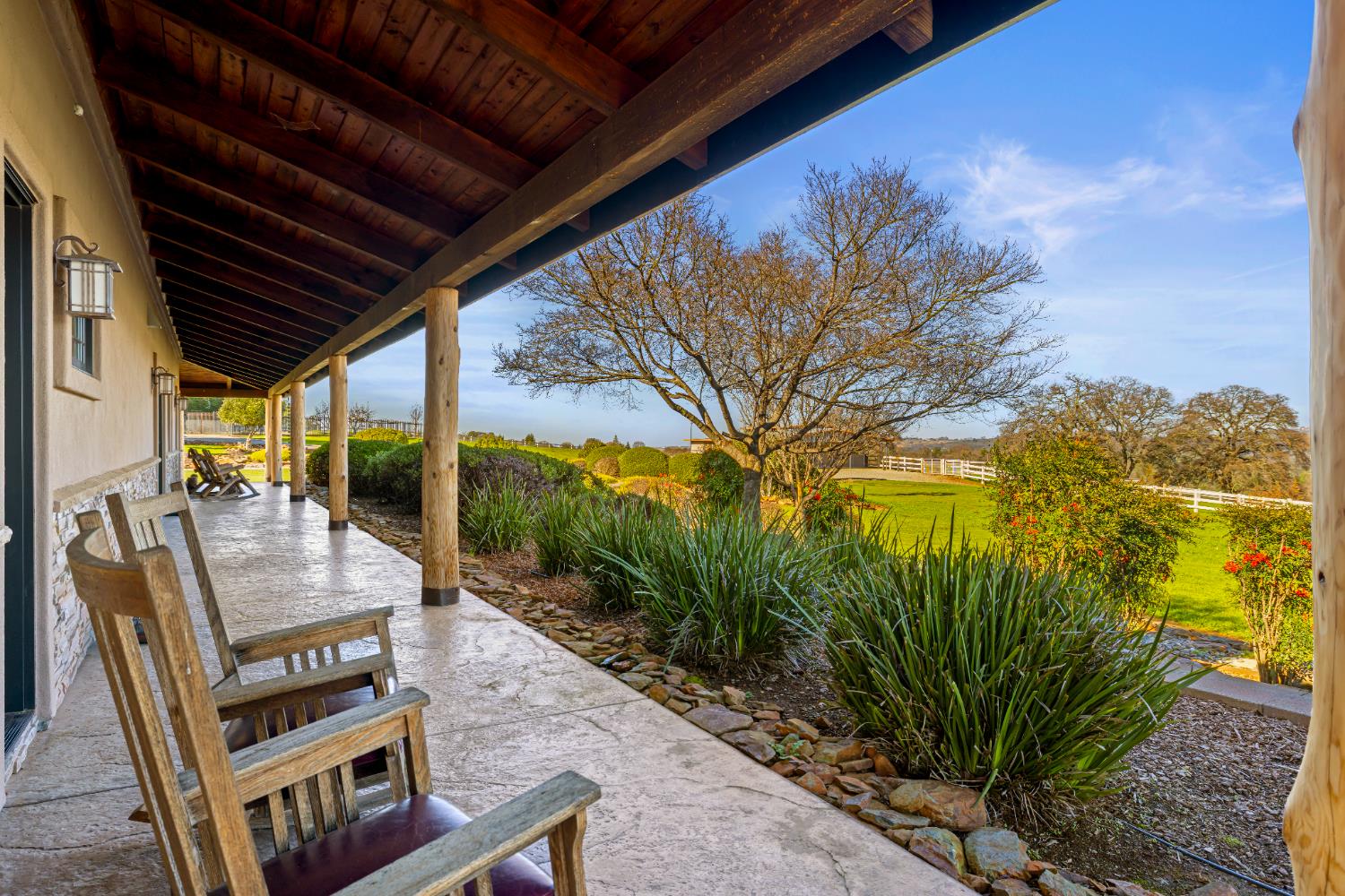5630 Grazing Hill Road Shingle Springs, CA 95682 - Photo 23 of 86 a view of swimming pool with outdoor seating and plants