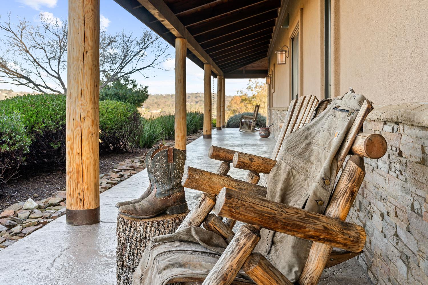 5630 Grazing Hill Road Shingle Springs, CA 95682 - Photo 59 of 86 a view of balcony with furniture