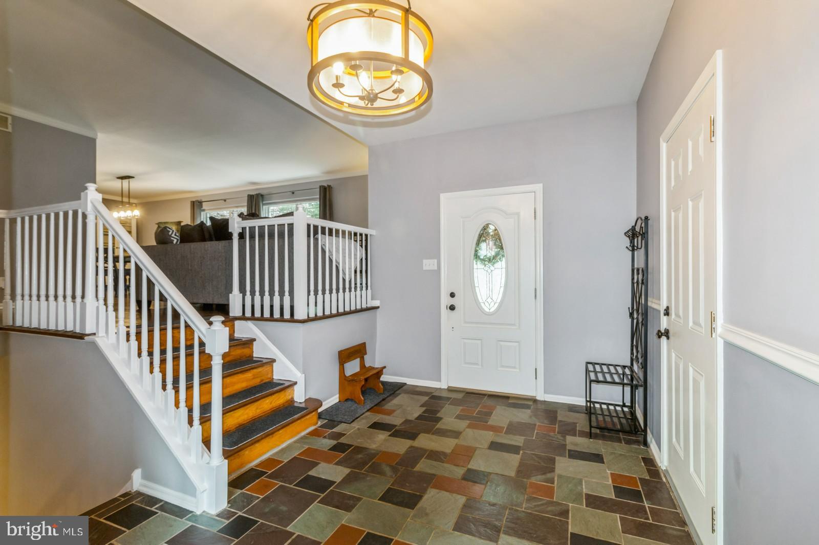 2905 Georgetown Road Cinnaminson, NJ 08077 - Photo 4 of 28 Foyer leading upstairs or downstairs