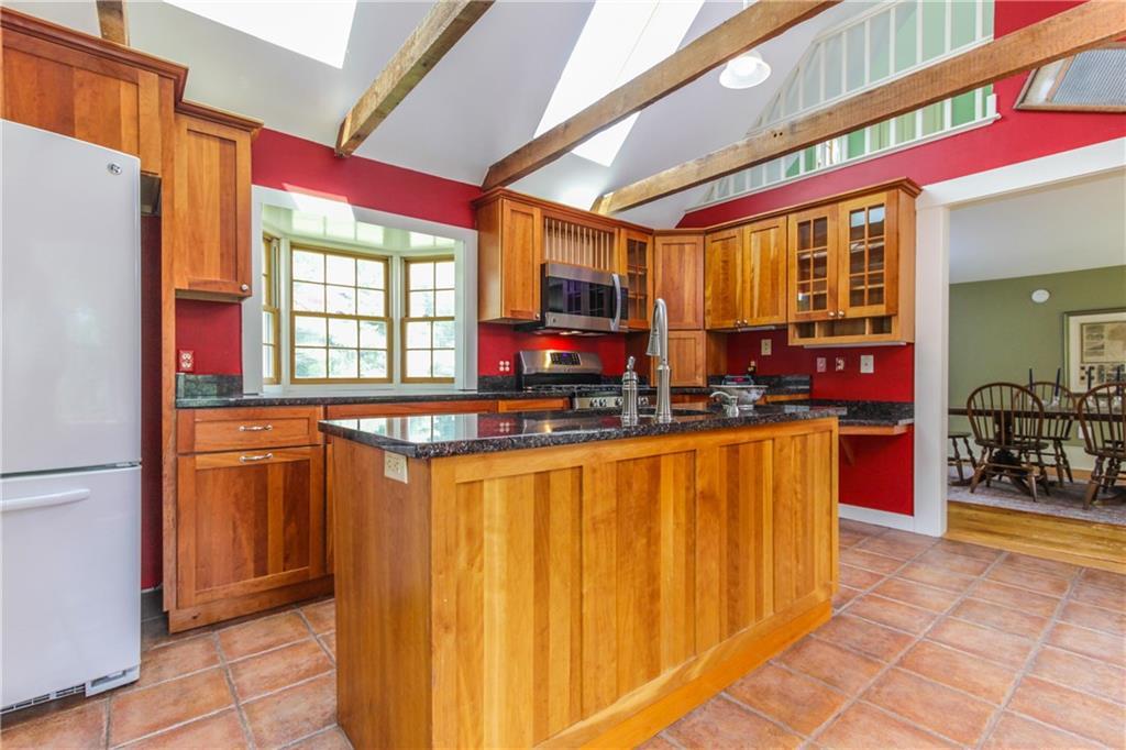 328 Woodside Road Brunswick, ME 04011 - Photo 10 of 32 New kitchen with warm cherry...