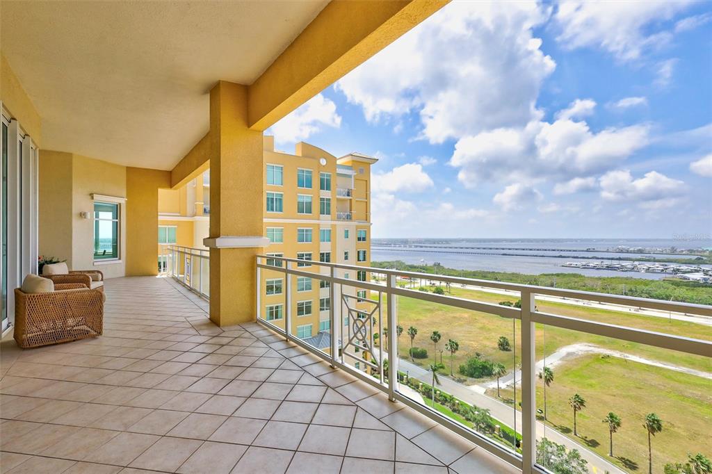 140 Riviera Dunes Way, Unit 1203 Palmetto, FL 34221 - Photo 25 of 30 a view of balcony with furniture