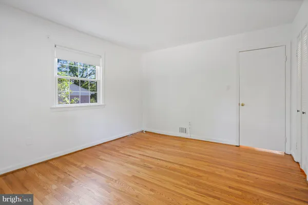 wooden floor in an empty room