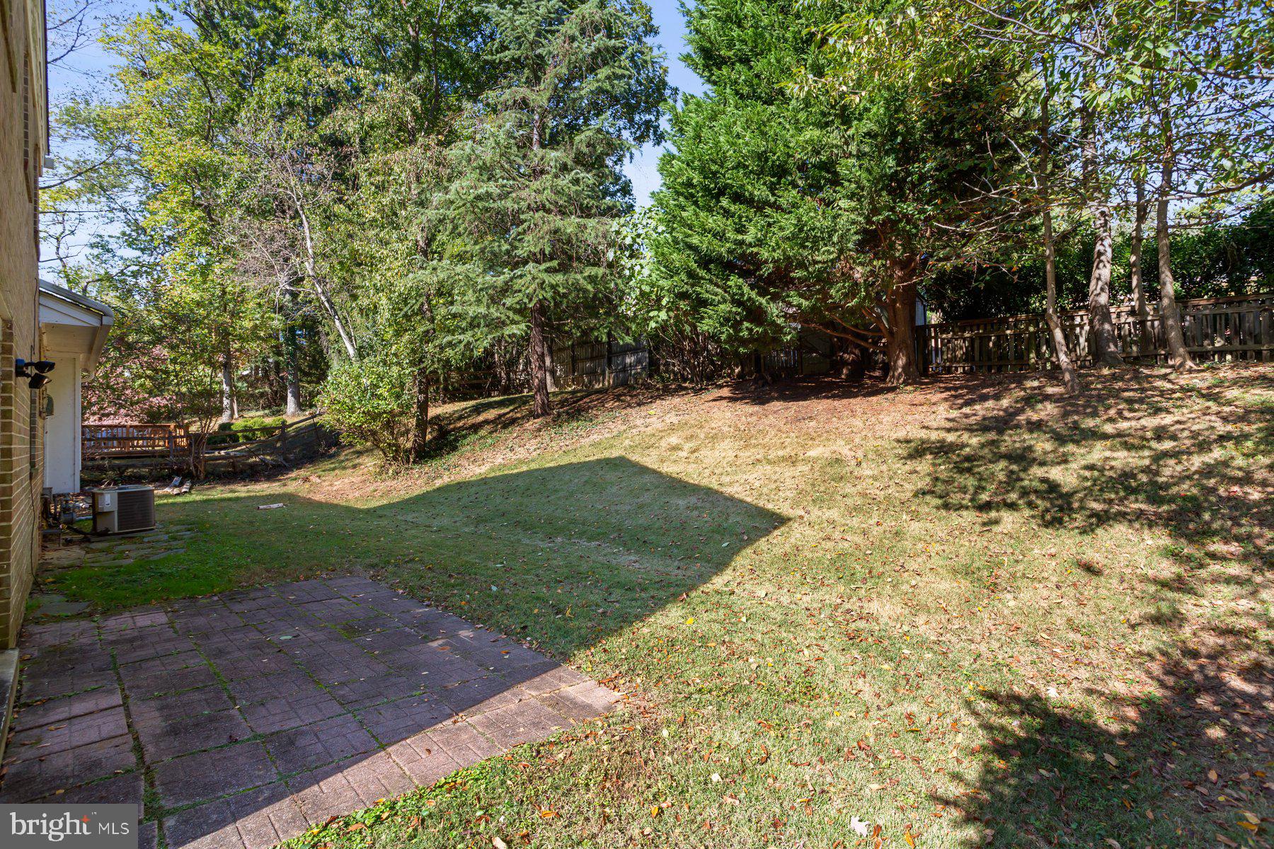 1242 Derbyshire Road Potomac, MD 20854 - Photo 38 of 40 a view of backyard with green space