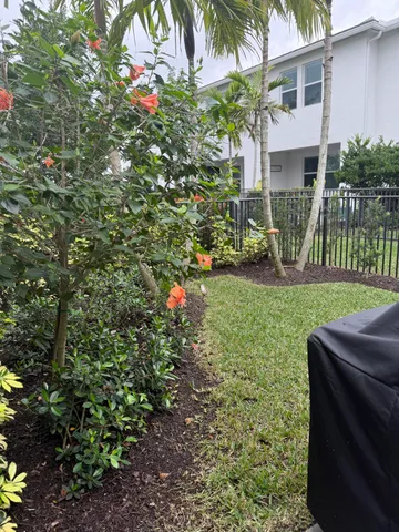 a view of house with a yard