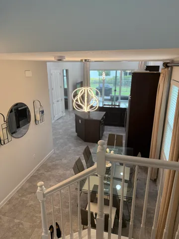 a room with furniture and window