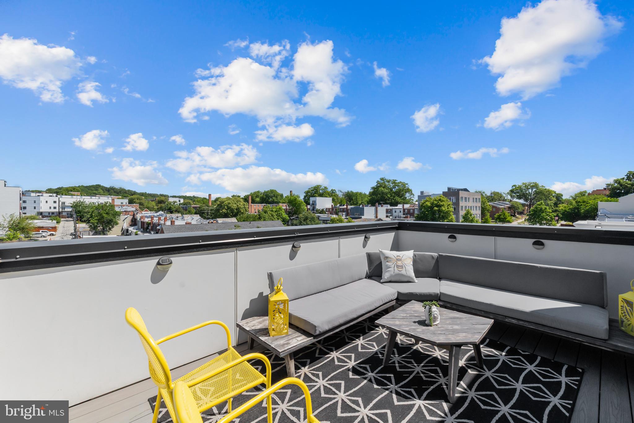 1915 H Street Northeast, Unit PH1 Washington, DC 20002 - Photo 19 of 21 a terrace view with sitting space