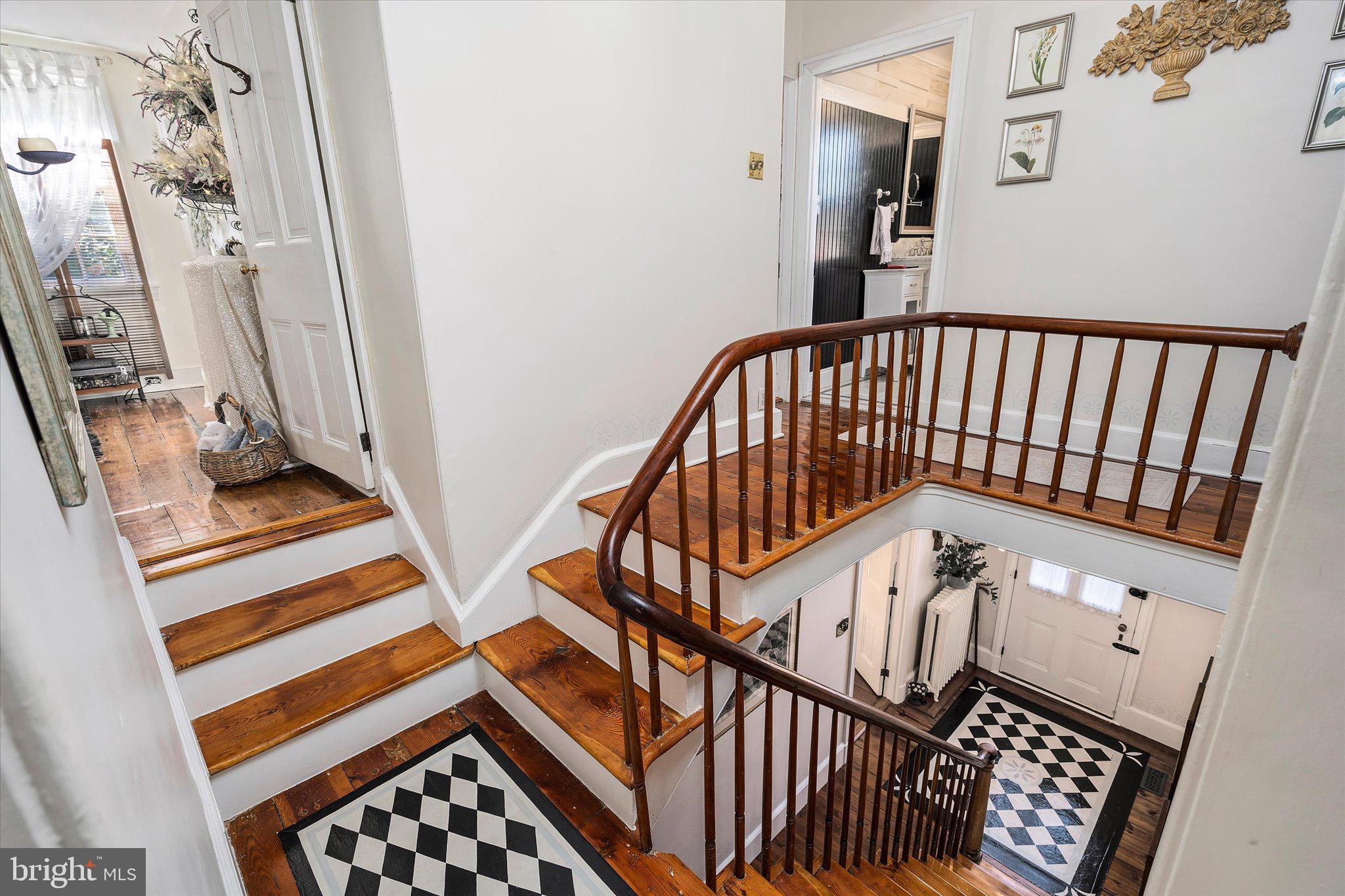 201 Bridge Street Rancocas, NJ 08073 - Photo 3 of 57 Butterfly staircase