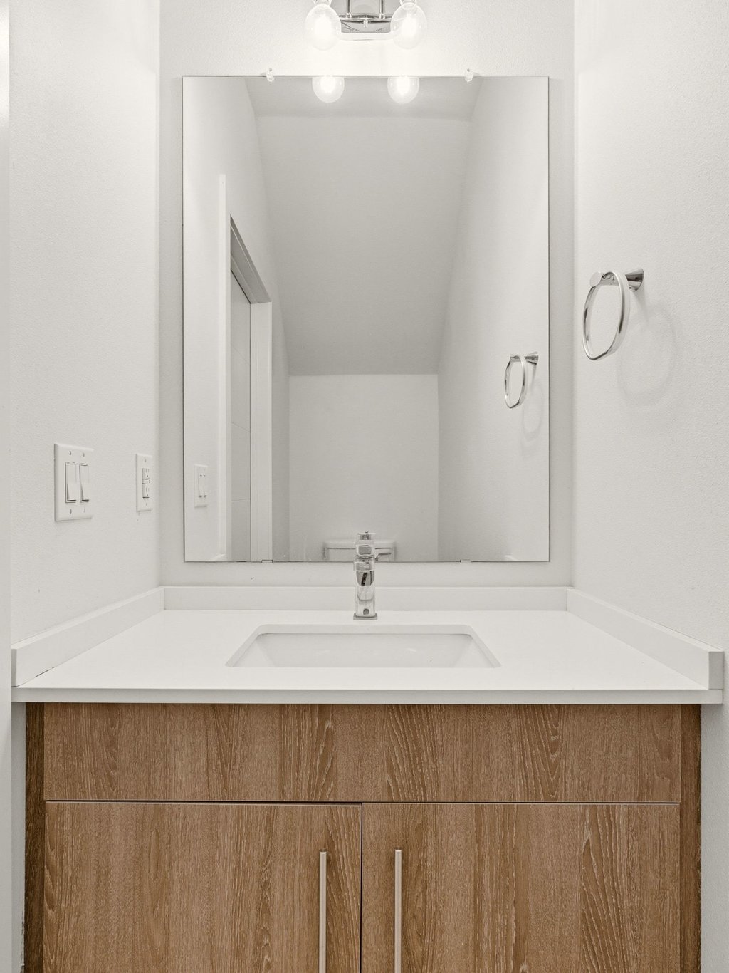 7805 Cooper Lane, Unit 608 Austin, TX 78745 - Photo 11 of 31 a bathroom with a sink and vanity