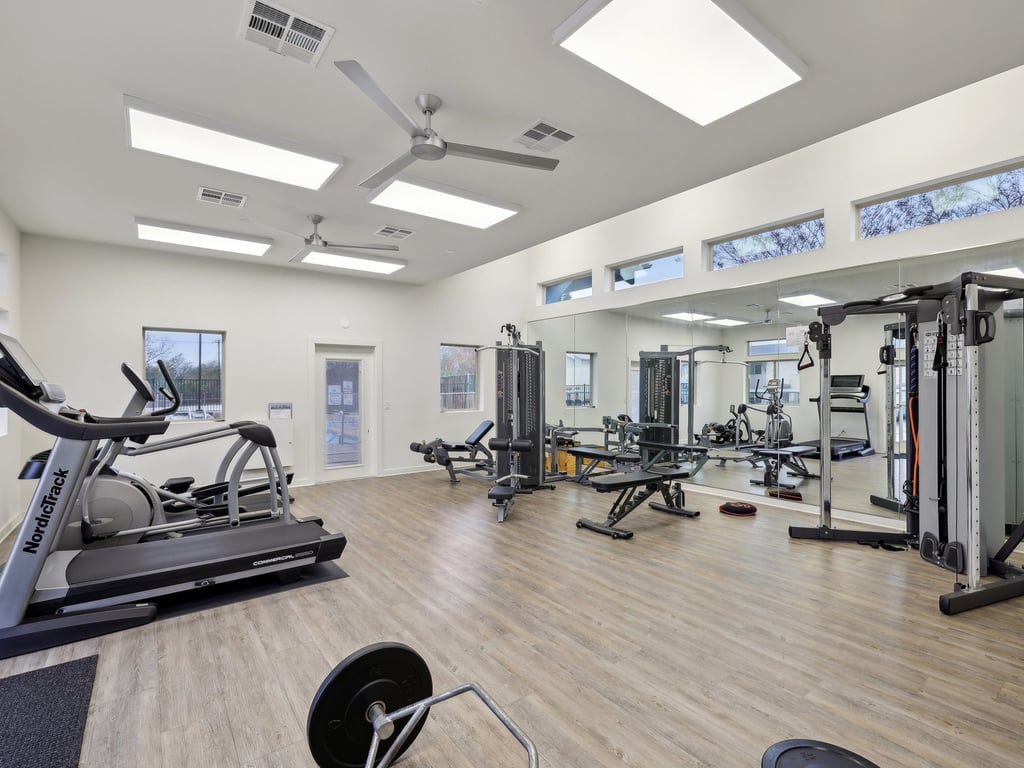 7805 Cooper Lane, Unit 608 Austin, TX 78745 - Photo 26 of 31 a view of a room with gym equipment