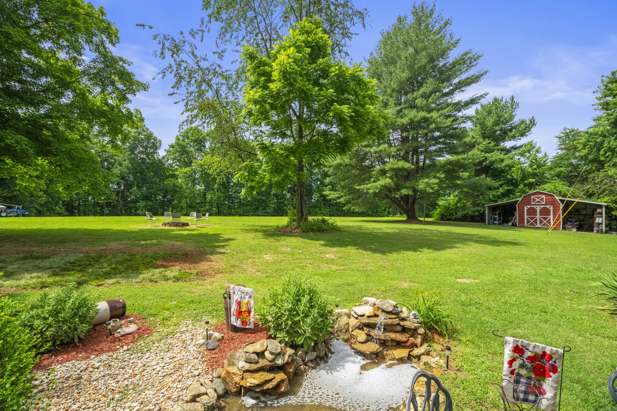 3828 Martins Chapel Road Springfield, TN 37172 - Photo 47 of 51 a view of a golf course with a garden