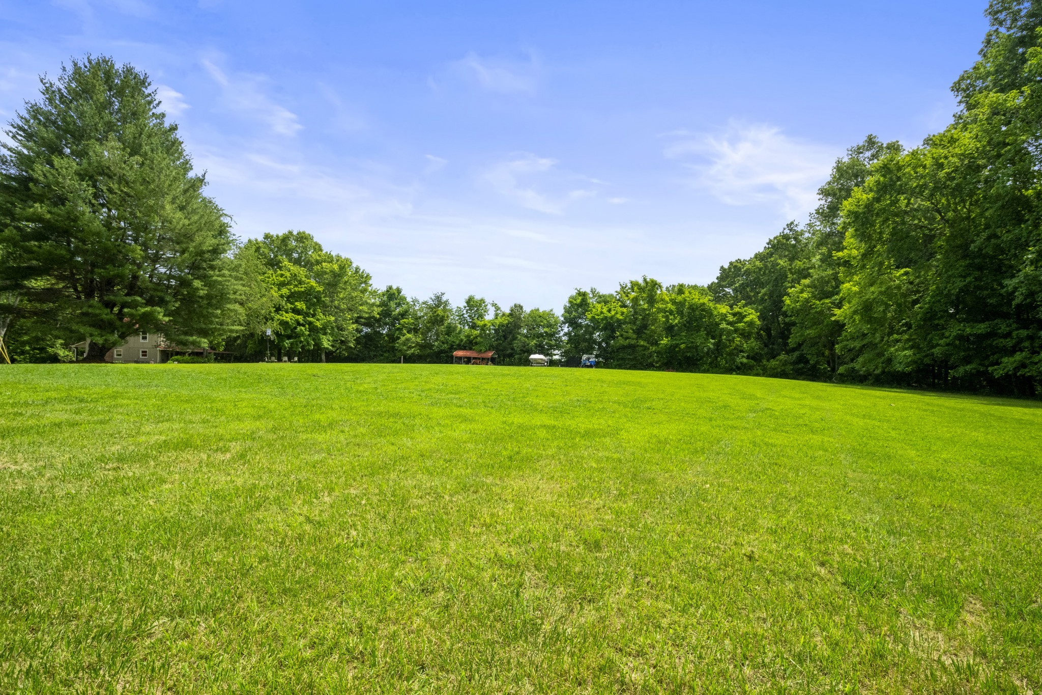 3828 Martins Chapel Road Springfield, TN 37172 - Photo 49 of 51 a view of a green field with wooden fence