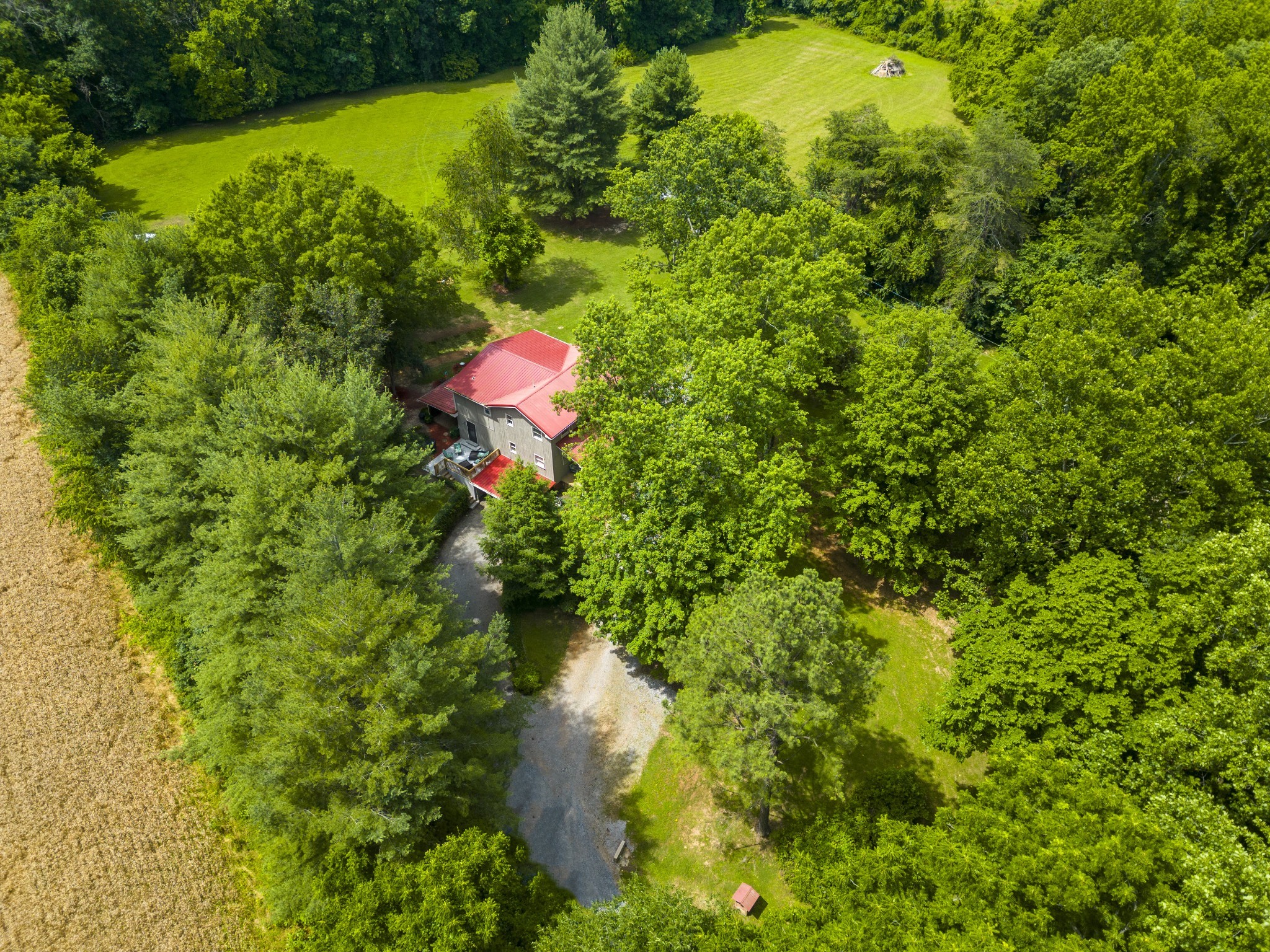 3828 Martins Chapel Road Springfield, TN 37172 - Photo 10 of 51 a view of a lake with a house