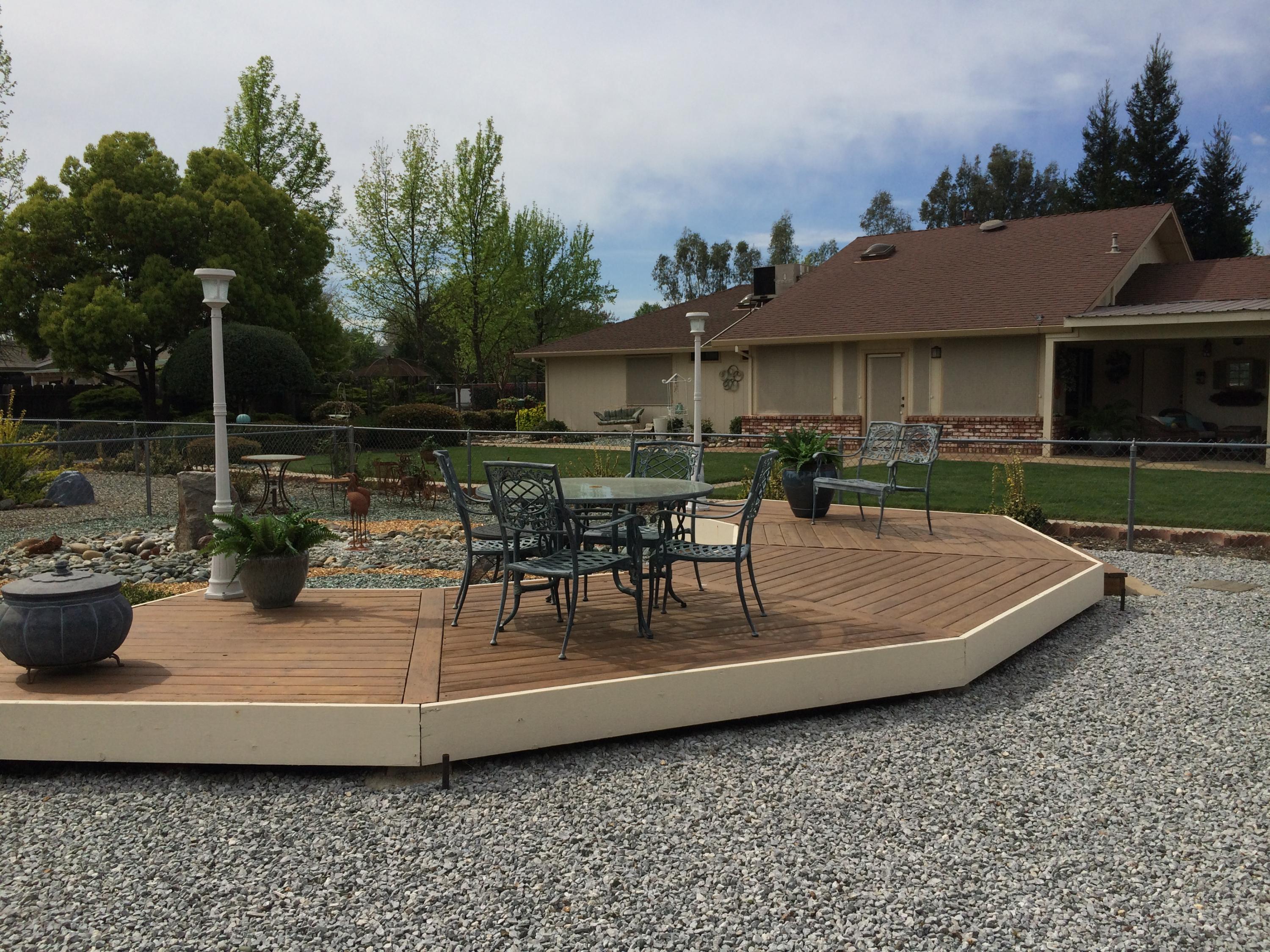6577 Flicker Way Anderson, CA 96007 - Photo 22 of 41 a view of a backyard with sitting area