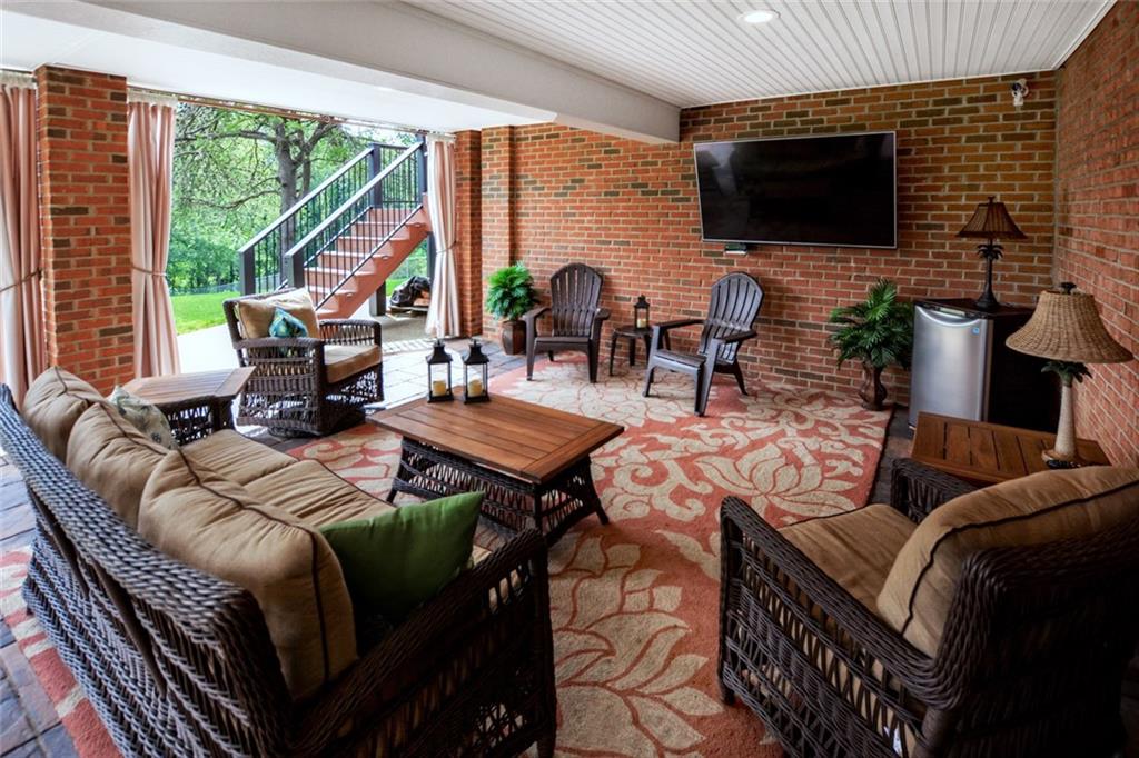 261 Pinkerton Road Wexford, PA 15090 - Photo 22 of 25 Newer Covered Patio (24x23), which is Great for Entertaining & Watching TV.
