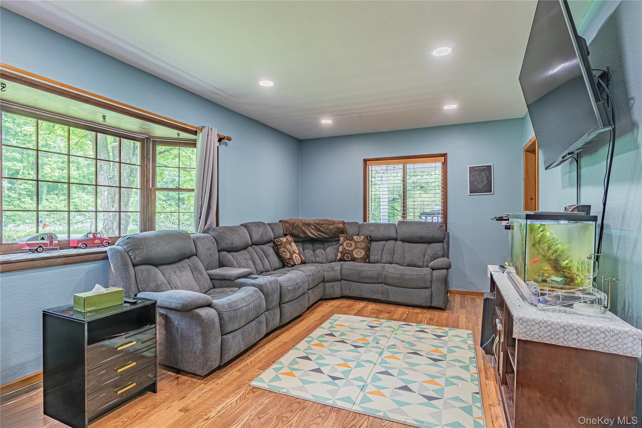 6 Swain Road Pleasant Valley, NY 12569 - Photo 21 of 33 a living room with furniture and a large window