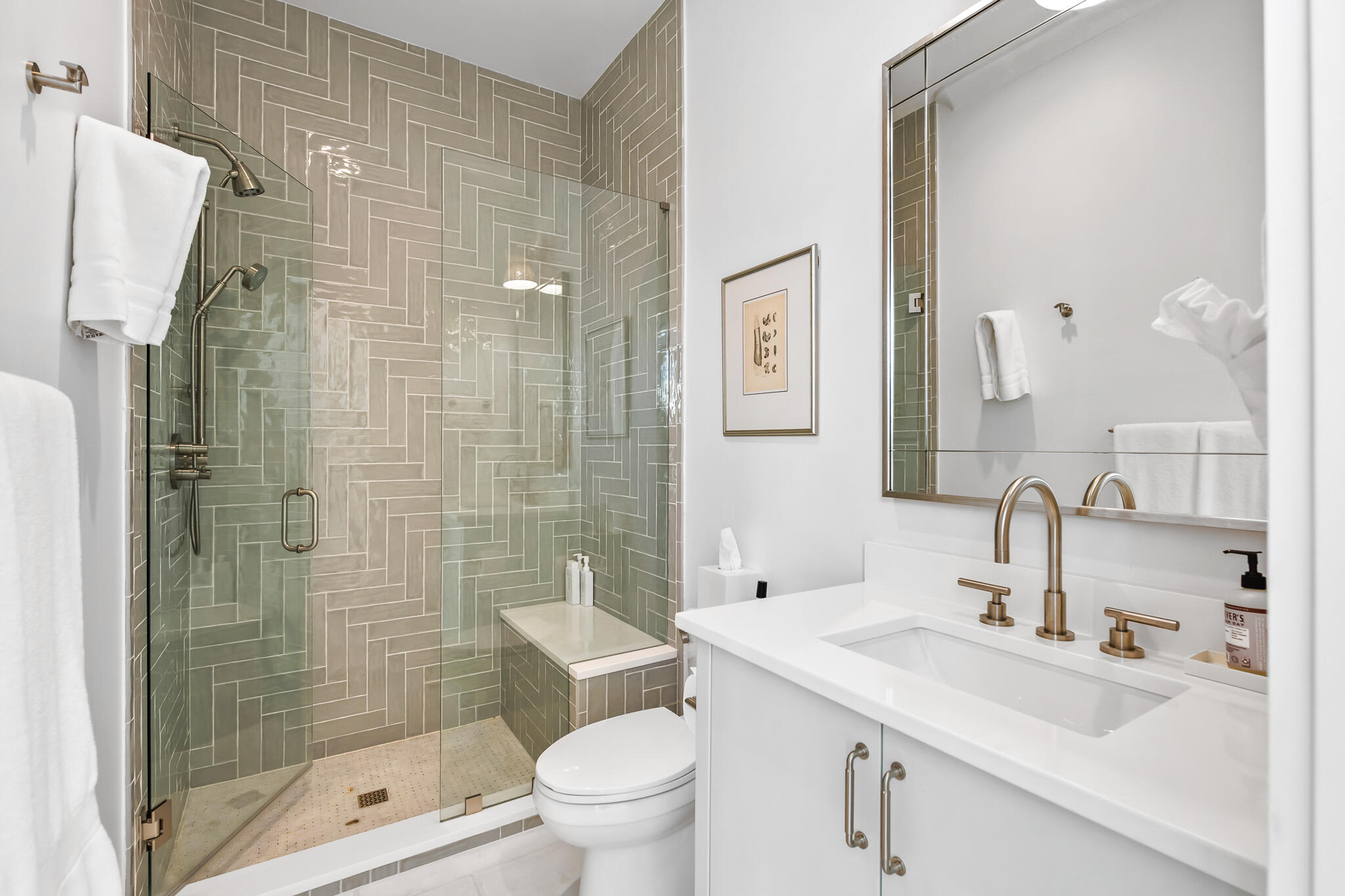 40 Smugglers Alley Inlet Beach, FL 32461 - Photo 24 of 59 a bathroom with a sink toilet and shower