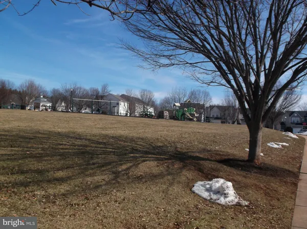 a view of a yard with an outdoor space