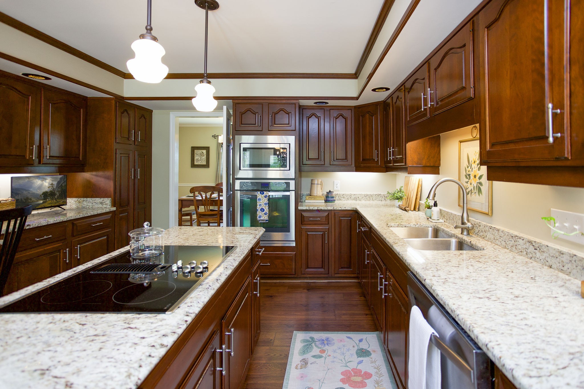 1747 Allen Ferry Road Smithville, TN 37166 - Photo 14 of 45 a kitchen with a stove sink and cabinets