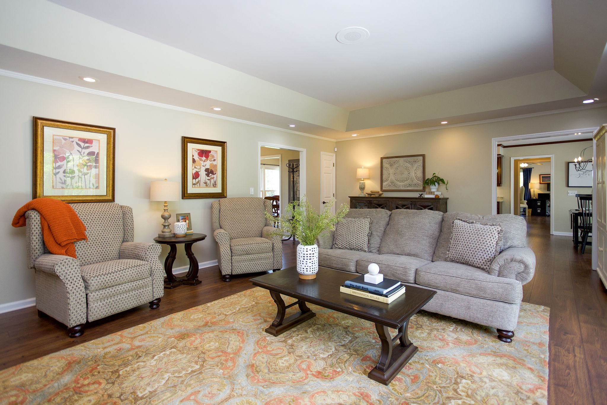 1747 Allen Ferry Road Smithville, TN 37166 - Photo 8 of 45 a living room with furniture a rug and a table