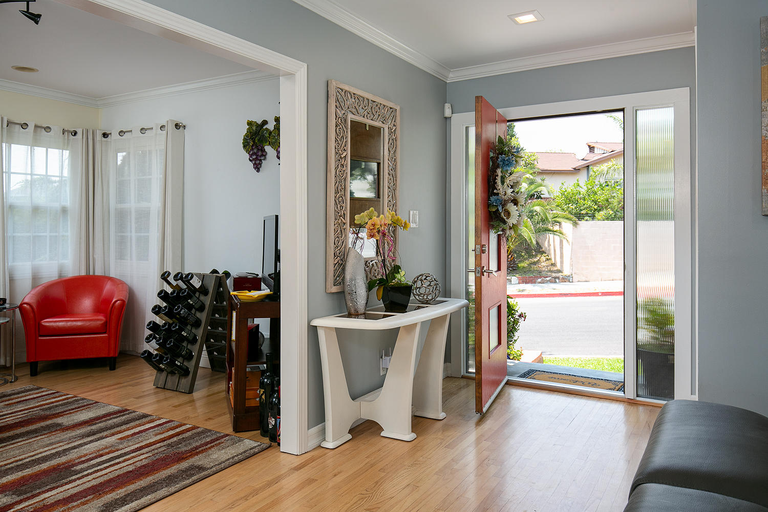 2750 North Kenneth Road Burbank, CA 91504 - Photo 4 of 32 a view of a workspace with furniture and a window