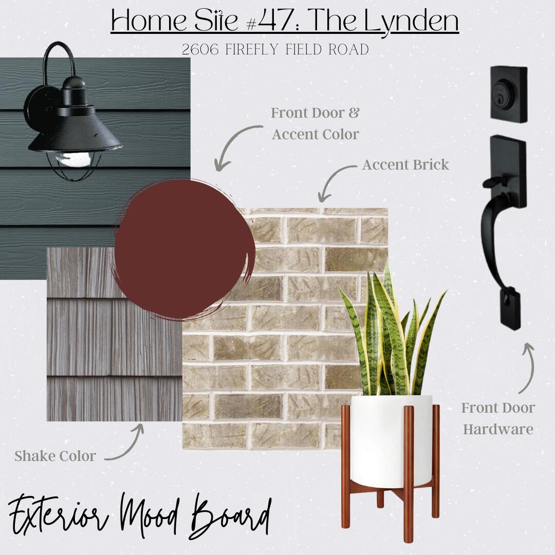 2606 Firefly Fld Road, Unit 47 Ooltewah, TN 37363 - Photo 22 of 27 FC47 Exterior Mood Board