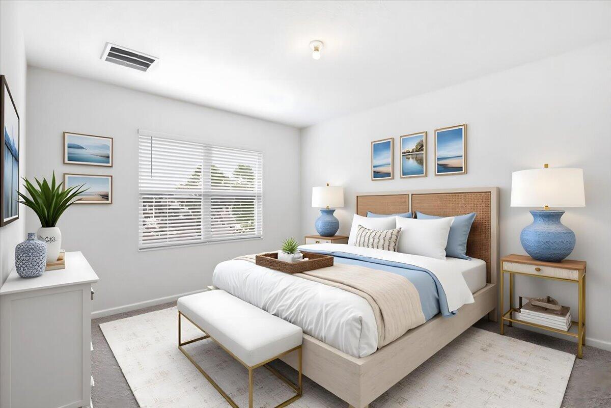 1072 Roseland Road Sebastian, FL 32958 - Photo 21 of 47 a bedroom with bed and a window