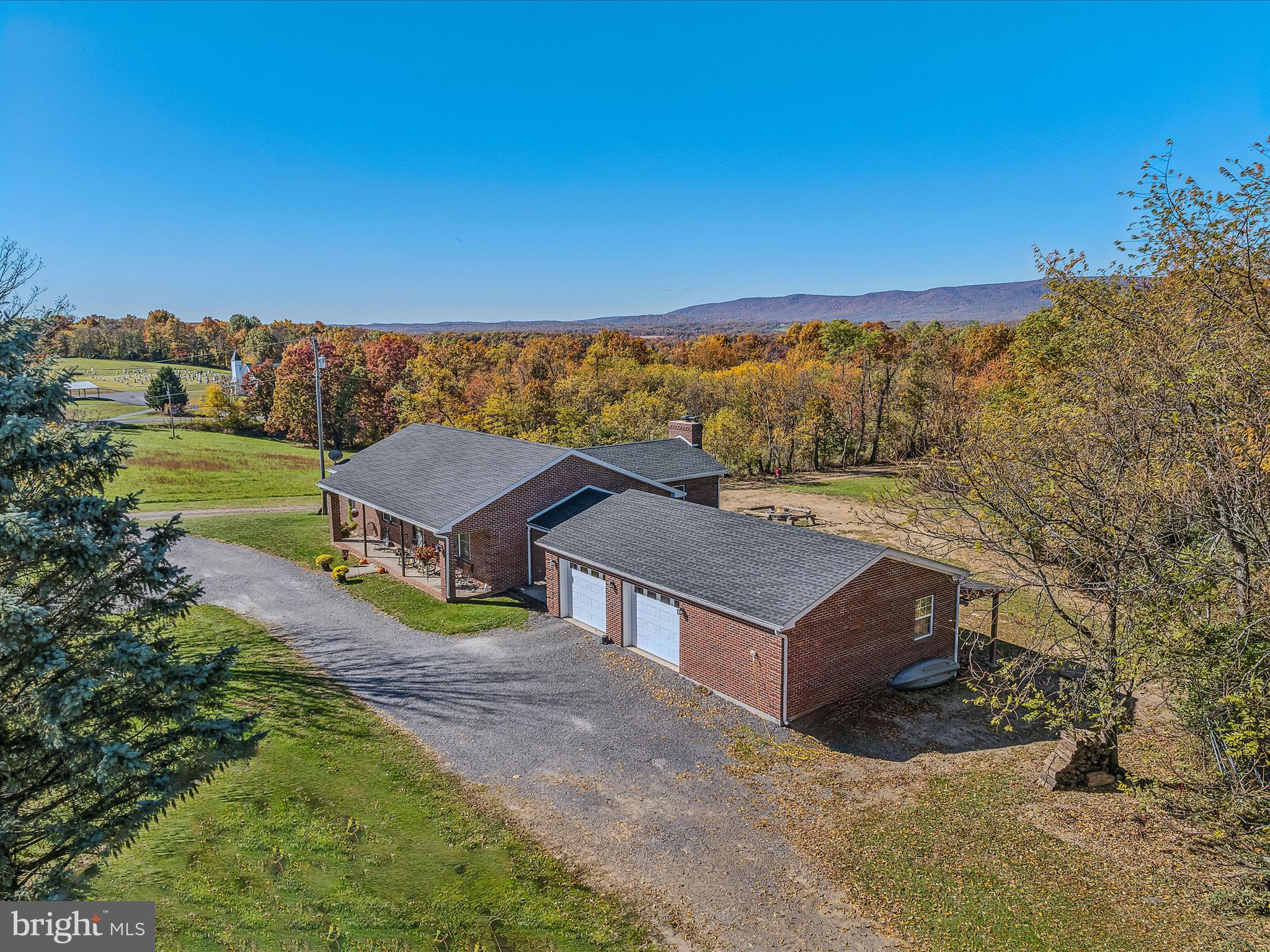 11898 Winchester Grade Road Berkeley Springs, WV 25411 - Photo 47 of 62 Aerial Front