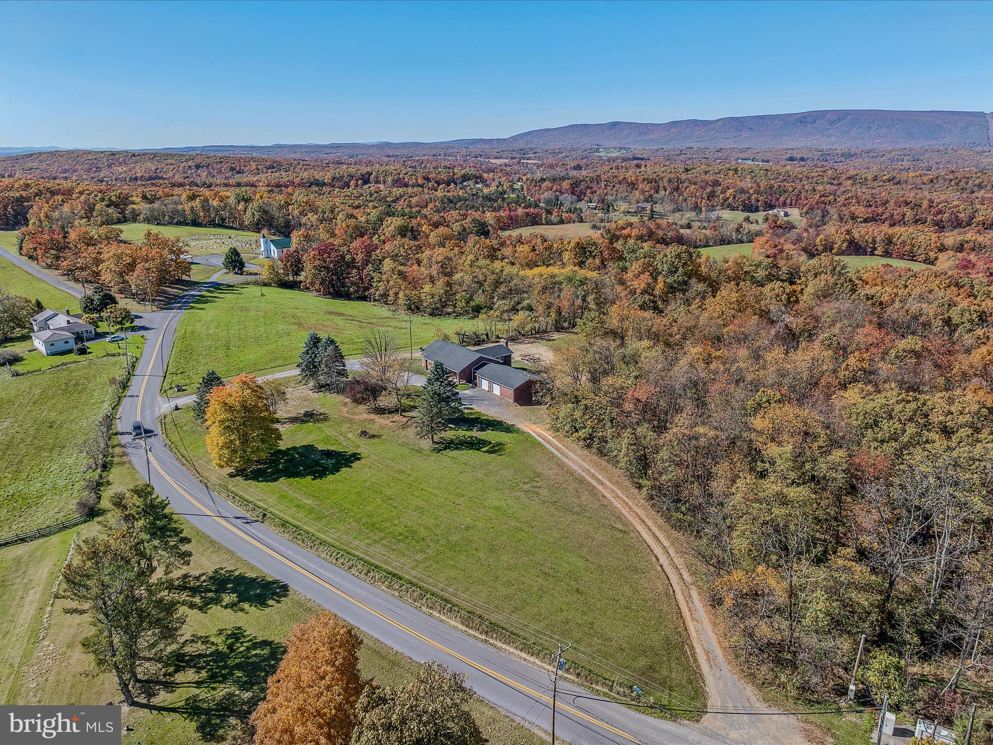 11898 Winchester Grade Road Berkeley Springs, WV 25411 - Photo 54 of 62 Aerial View