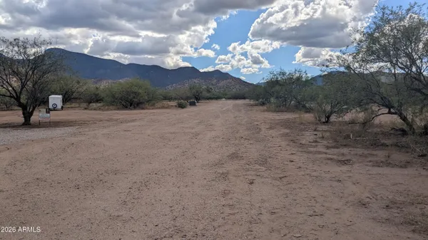 a view of an outdoor space and a yard
