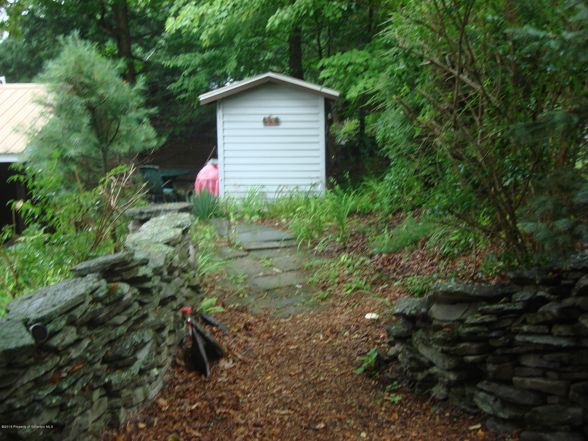 367 Crescent Lake Road Meshoppen, PA 18630 - Photo 3 of 23 a small yard with lots of trees