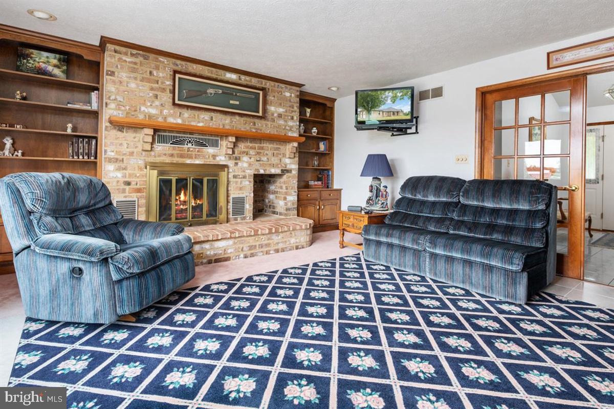2343 Choate Road Fallston, MD 21047 - Photo 15 of 31 Family Room w/Brick Fireplace