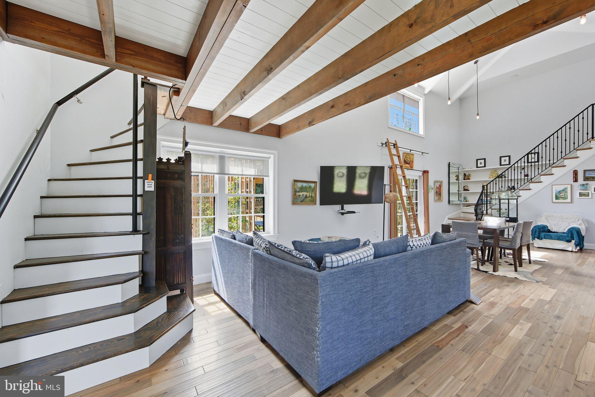 106 New Road Elverson, PA 19520 - Photo 40 of 63 Spiral staircase to the loft area