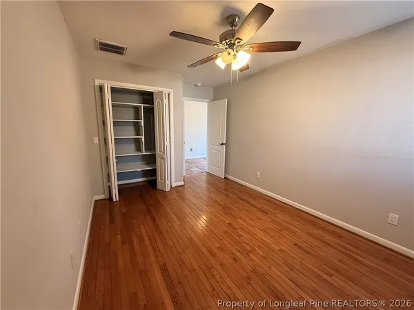 wooden floor in an empty room