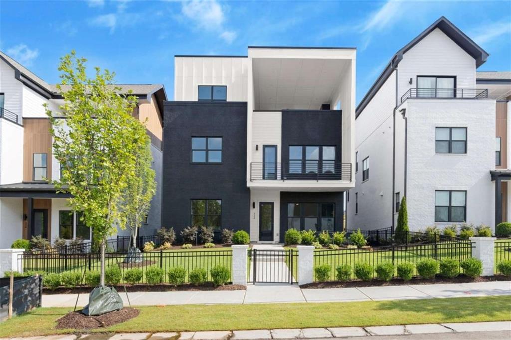 a front view of house with a yard