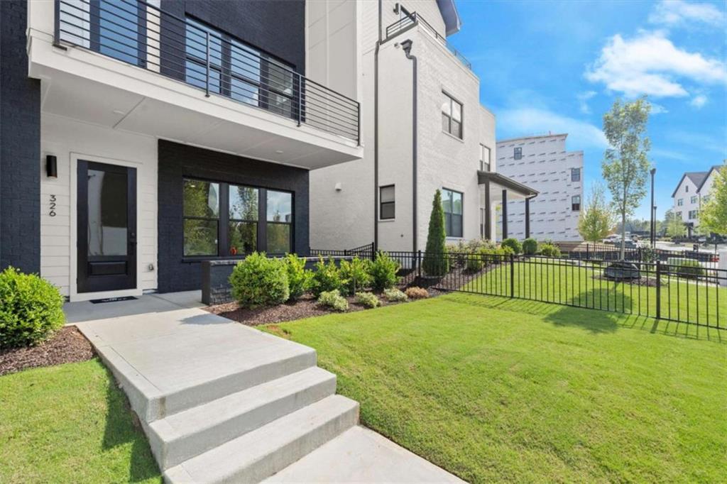 326 Treble Way Alpharetta, GA 30009 - Photo 3 of 47 a view of an house with backyard porch and sitting area