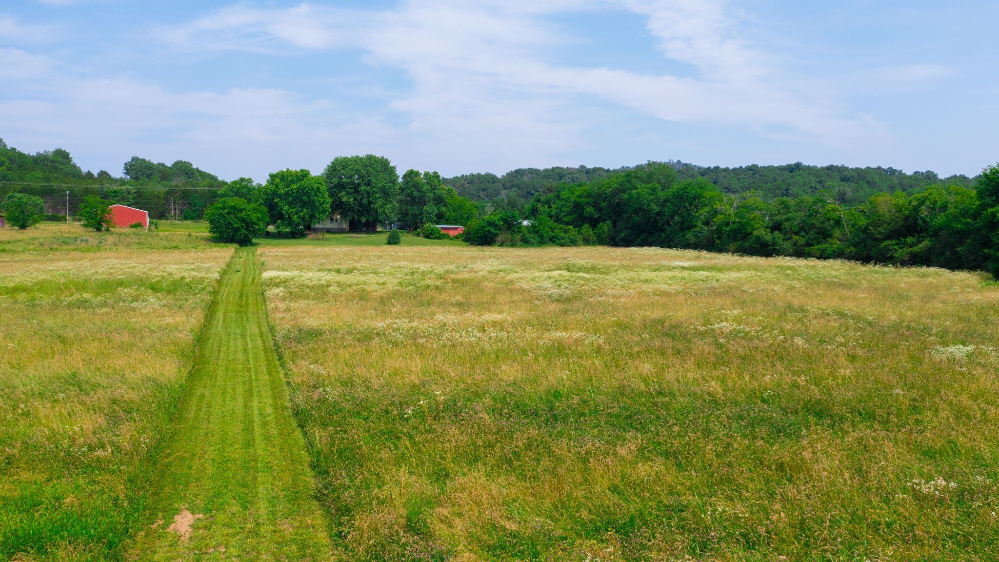 3460 Bradyville Road Readyville, TN 37149 - Photo 25 of 42 a swimming pool is in the middle of a field