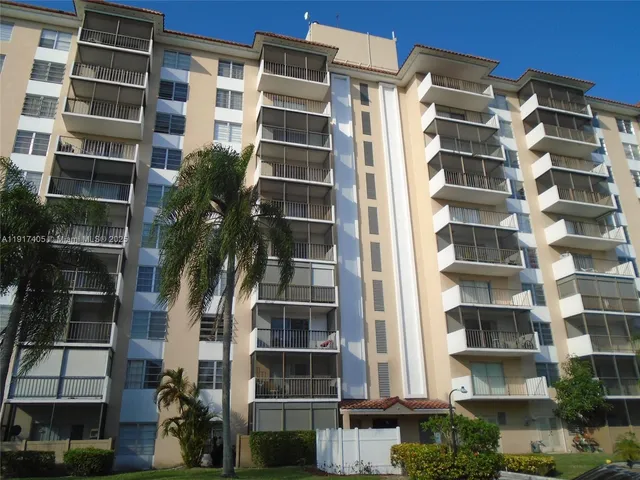 a front view of a building