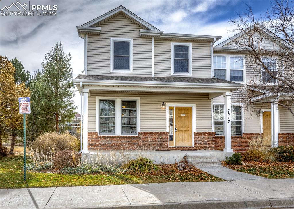 front view of a house