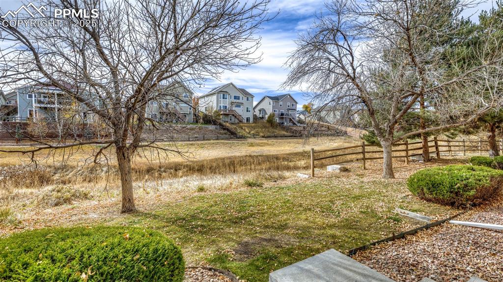 7818 Sandy Springs Point Fountain, CO 80817 - Photo 44 of 46 a view of a yard with trees