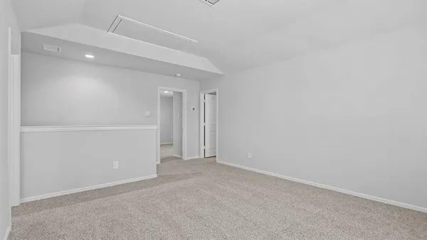 a view of empty room