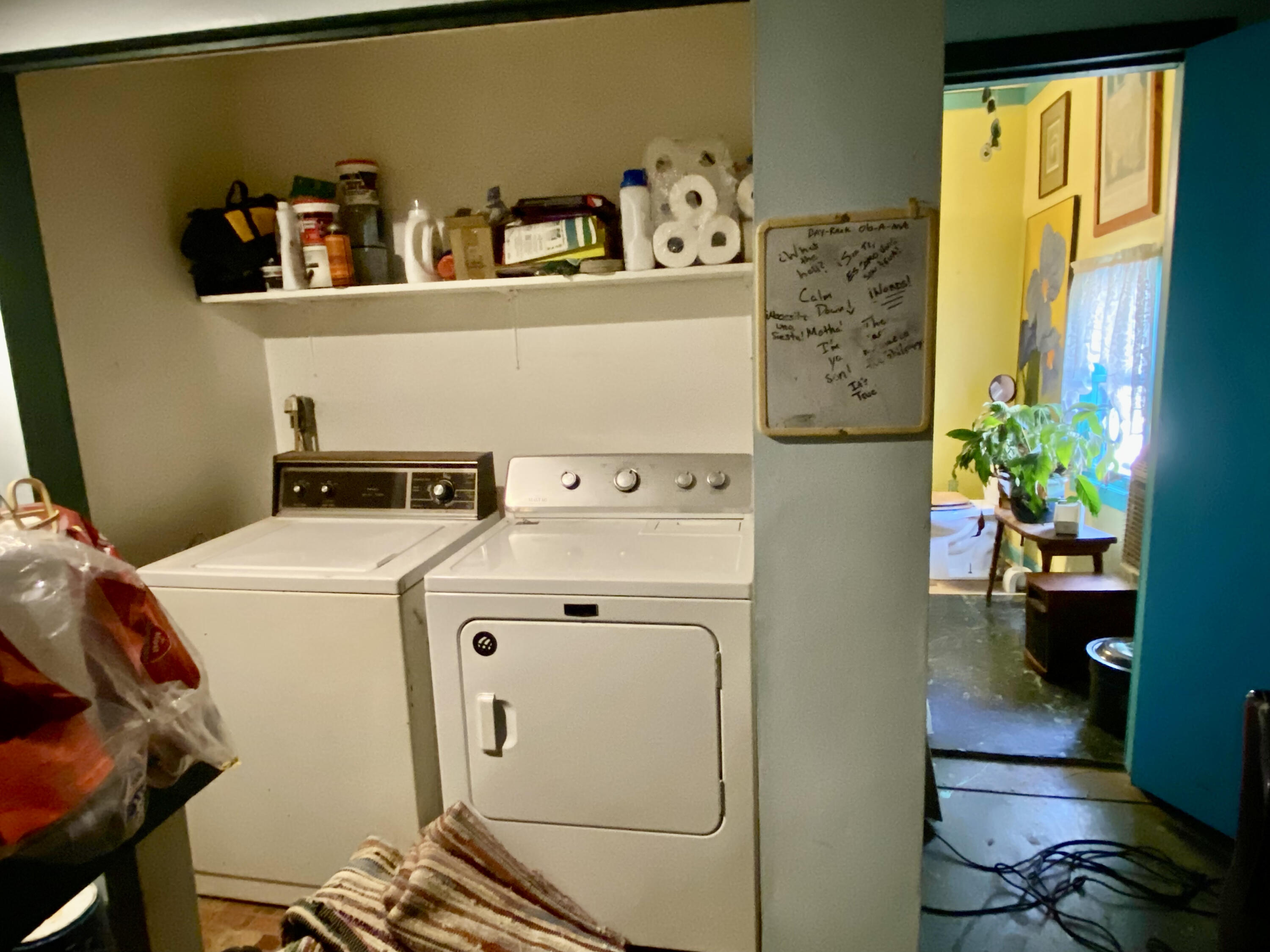 289 Huckleberry Ridge Road Northeast Floyd, VA 24091 - Photo 27 of 36 a utility room with dryer and washer