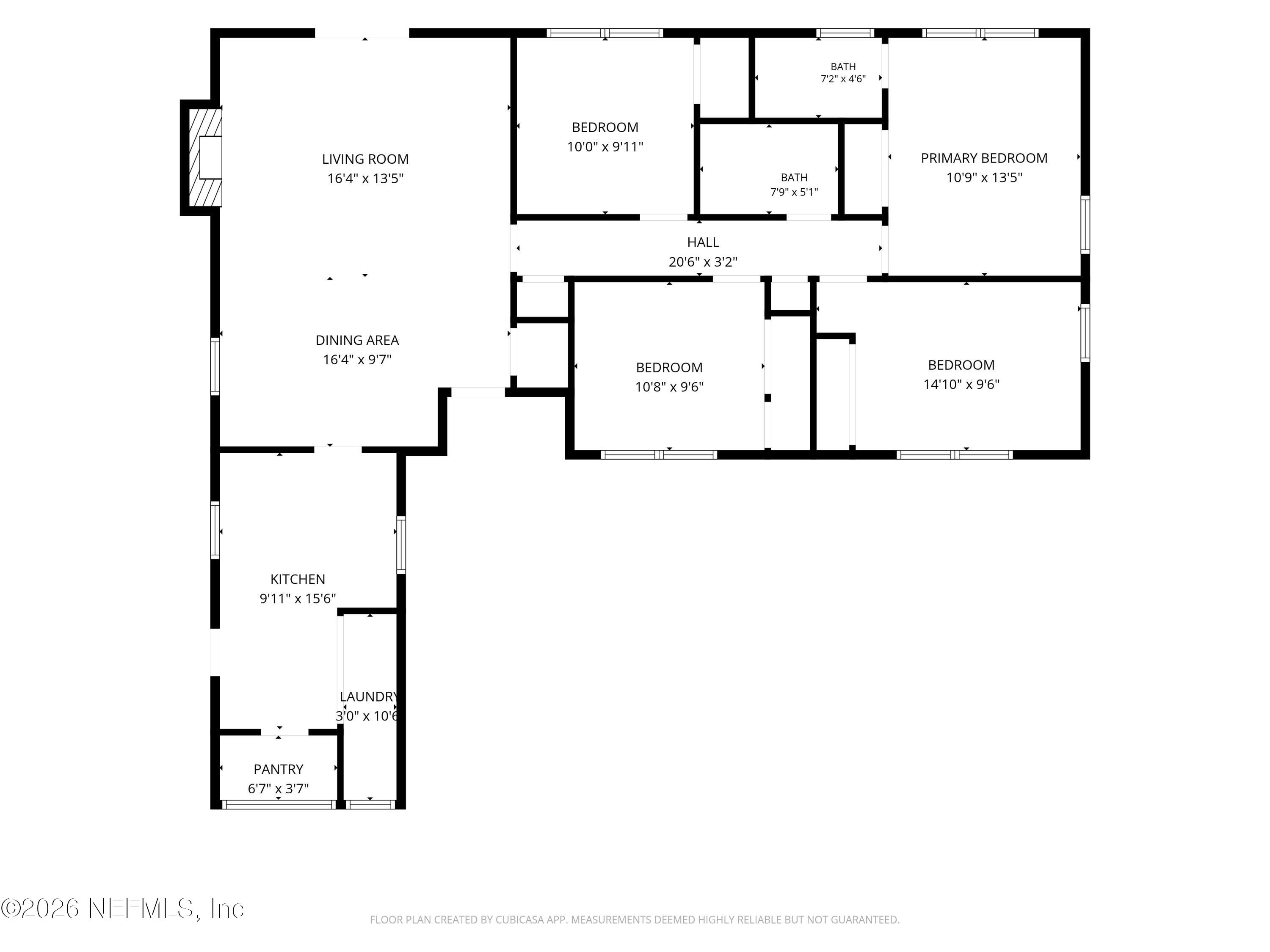 455 Irex Road Atlantic Beach, FL 32233 - Photo 60 of 60 Floor Plan