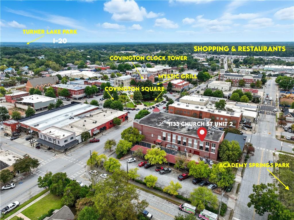 1133 Church Street, Unit 2 Covington, GA 30014 - Photo 37 of 38 a view of a city with lots of green space