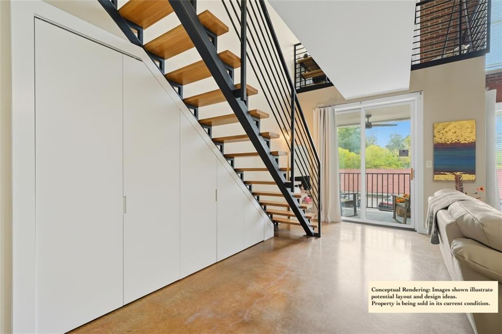 1133 Church Street, Unit 2 Covington, GA 30014 - Photo 6 of 38 a view of an entryway with staircase