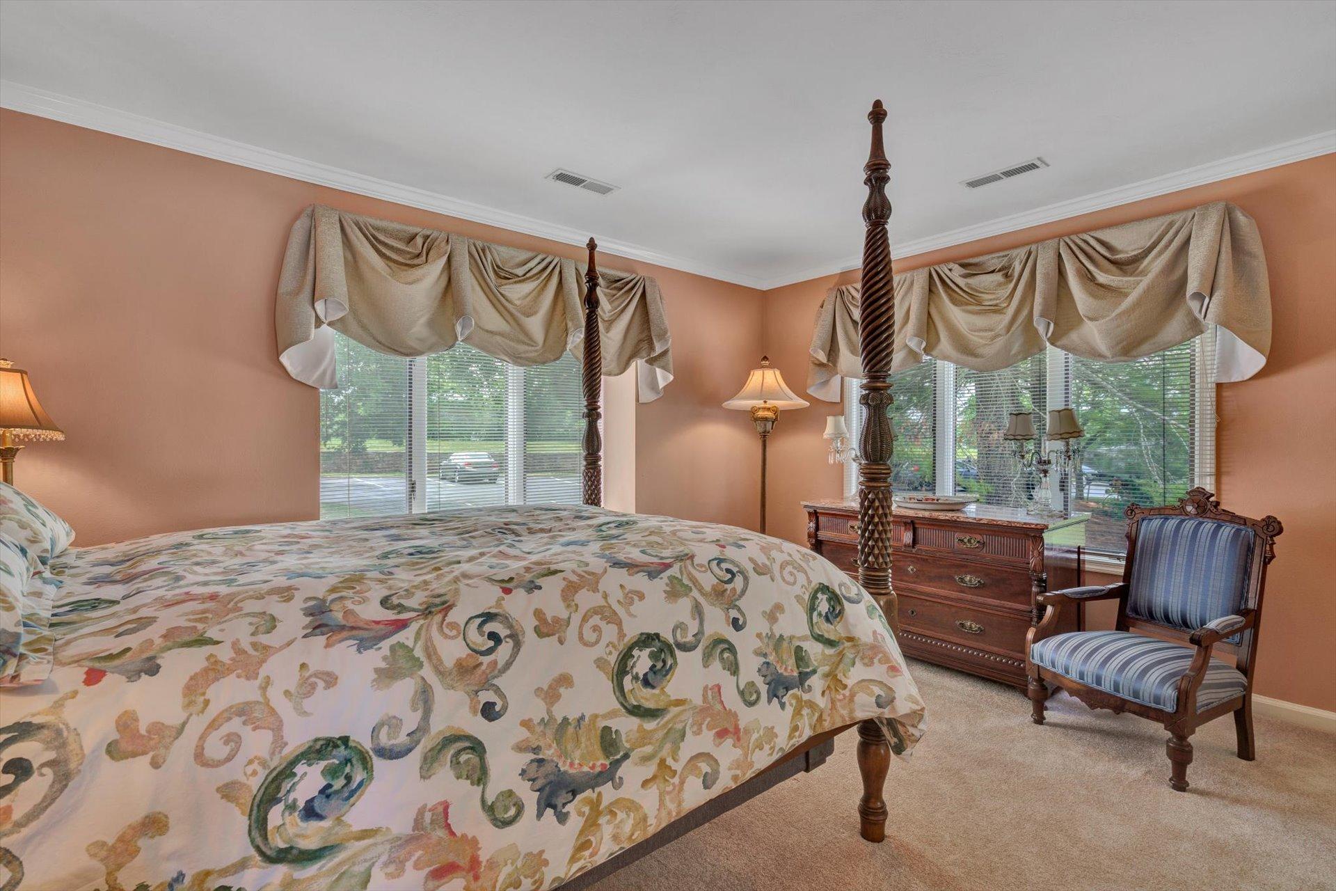 845 Gangplank Road, Unit 207 Moneta, VA 24121 - Photo 20 of 29 a bedroom with a bed and a window
