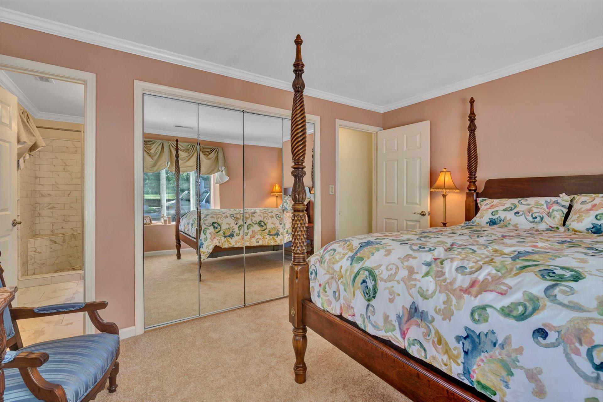 845 Gangplank Road, Unit 207 Moneta, VA 24121 - Photo 21 of 29 a bedroom with a bed and a window