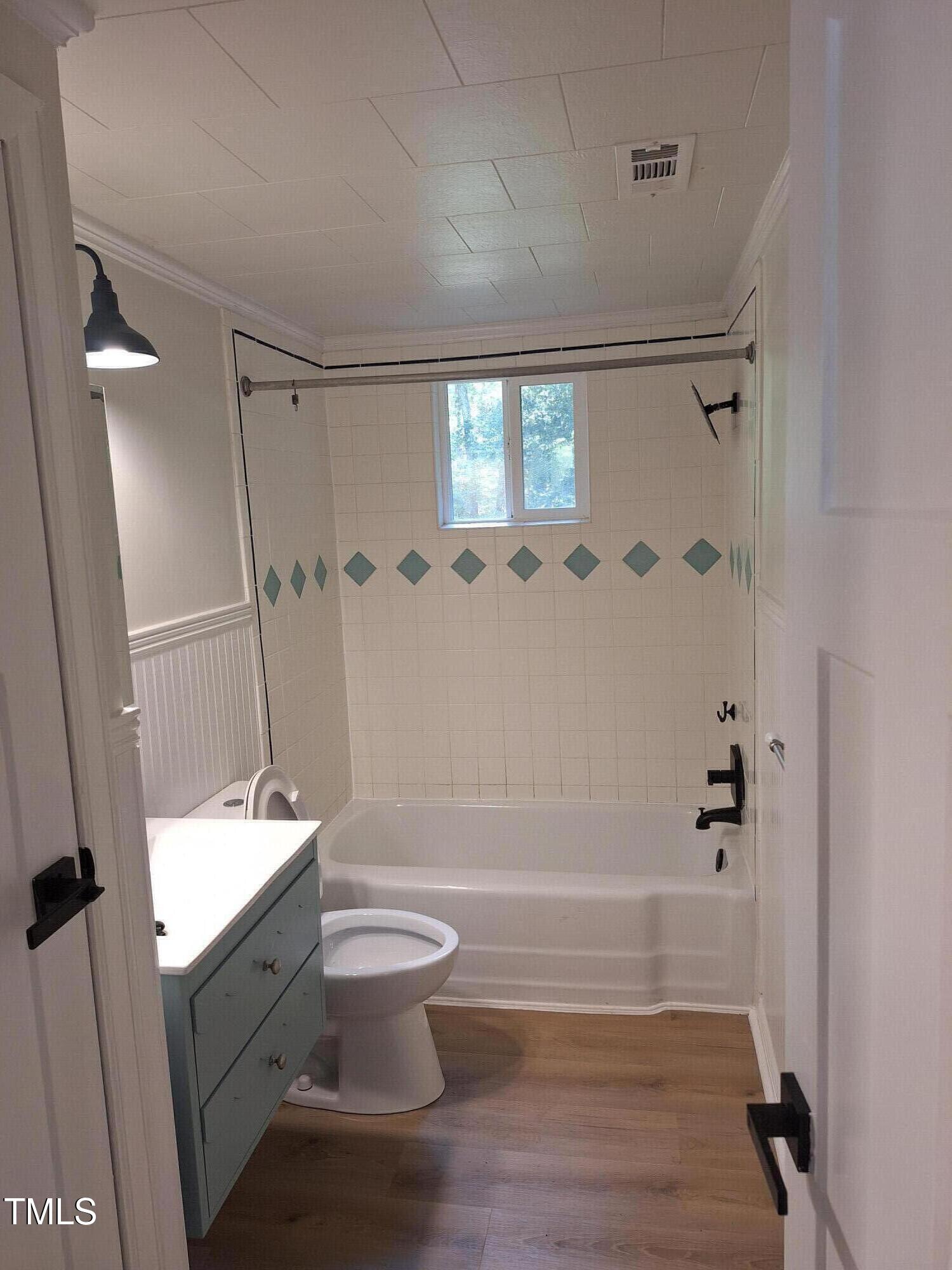 12 Nota Road Moncure, NC 27559 - Photo 26 of 30 a bathroom with a sink a toilet and shower